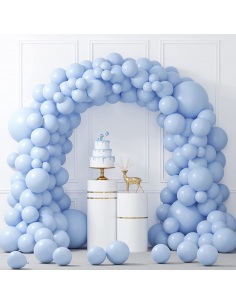 baloane pastelate bleu 2