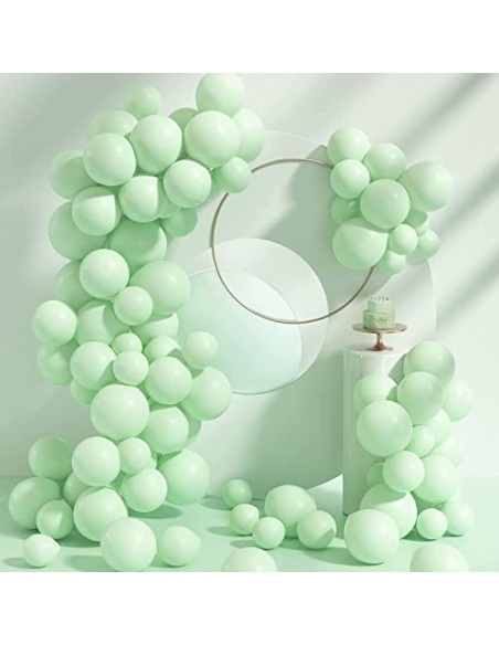 ghirlanda verde pastel