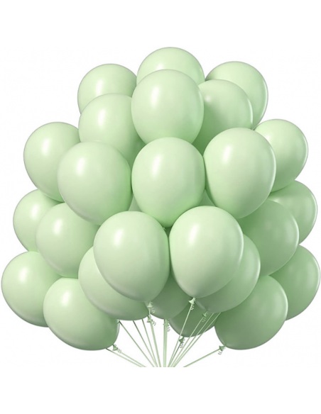 buchet baloane verde macaron