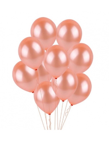 Set 25 baloane rose gold, 30 cm