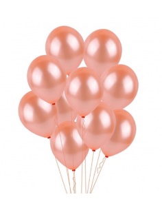 Set 50 baloane rose gold, 30 cm