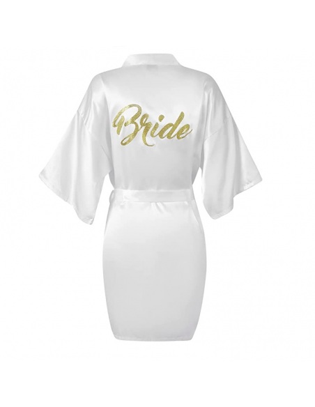 Halat Bride alb cu auriu