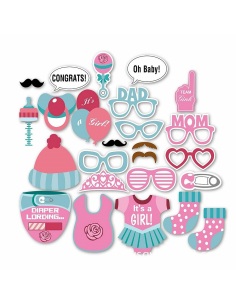 foto props baby shower fata 2