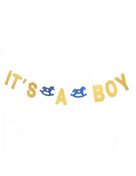 banner baby shower baiat