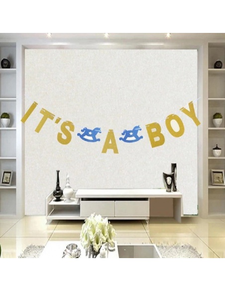 ghirlanda It's a boy baby shower
