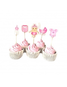 decoratiune tort roz 2