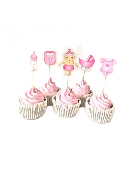 decoratiune tort roz