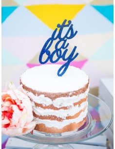 topper tort baby shower baiat