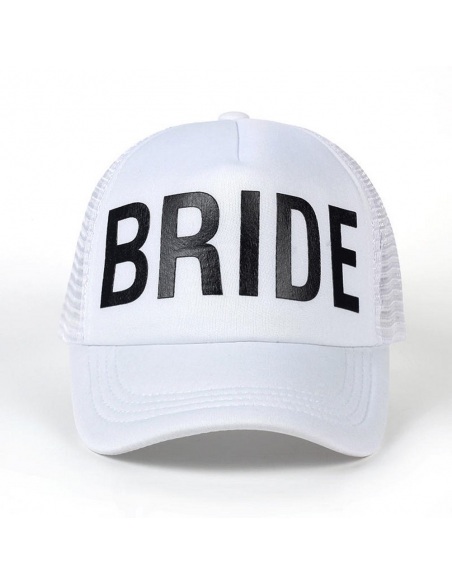 sapca bride alb si negru