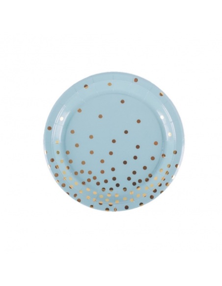 set farfurii bleu