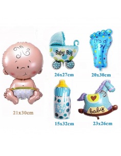 baloane folie mini figurine baiat