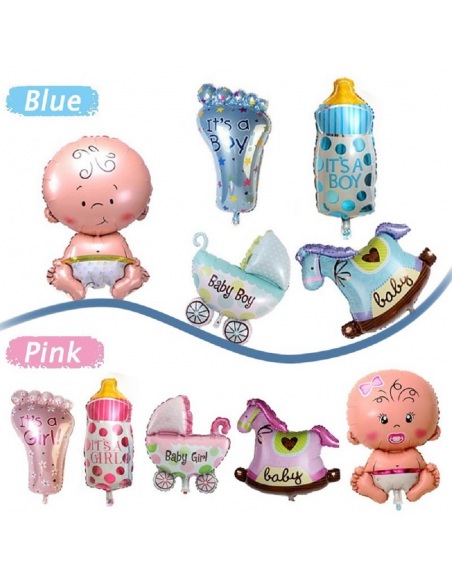baloane folie baby shower fata