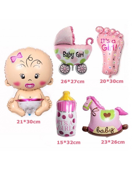 set baloane mini figurine fata