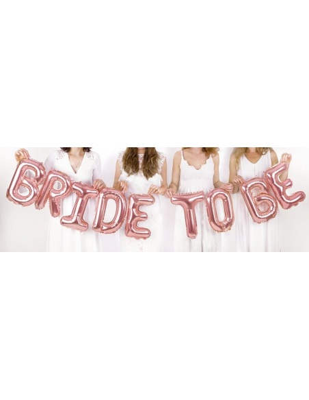 balon litere bride to be