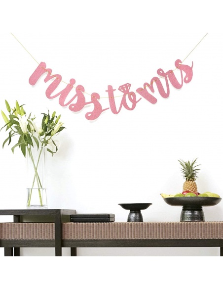 banner burlacite miss to mrs rose gold