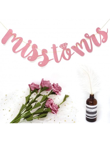 banner petrecerea burlacitelor rose gold