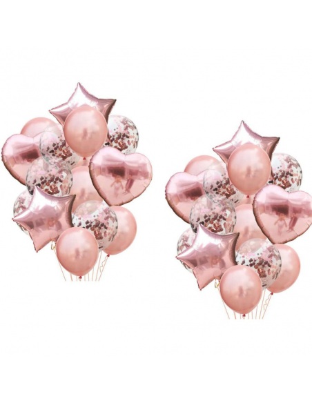 Set baloane rose gold