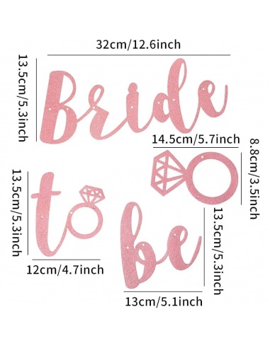 Ghirlanda Bride to be rose gold