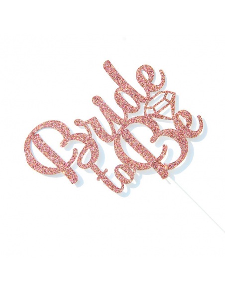Topper tort Bride to be diamant