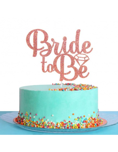 Topper tort Bride to be diamant