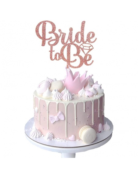 Topper tort Bride to be diamant