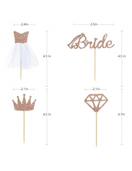 Scobitori decorative petrecerea burlacitelor rose gold