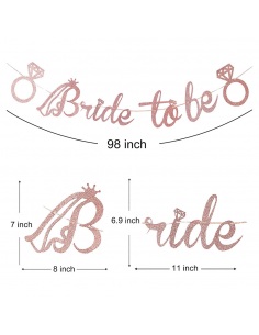 Set ghirlande Bride to be 2