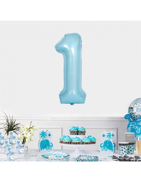 balon cifra 1 pentru baiat