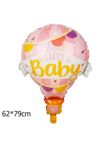 dimensiuni balon welcome baby fetita