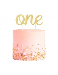 Topper tort One auriu