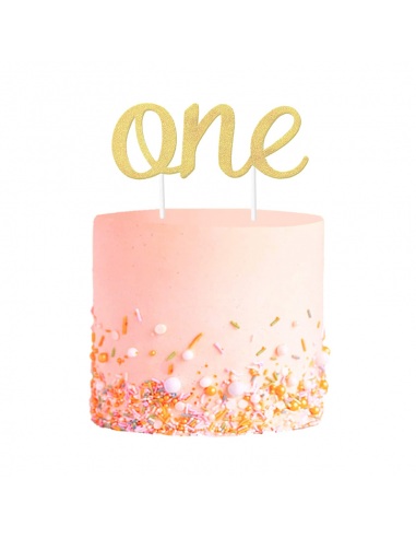 Topper tort One auriu