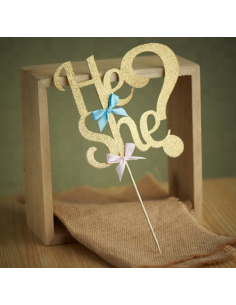 Topper tort Gender Reveal 2