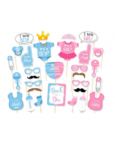 Propsuri pentru poze Gender Reveal