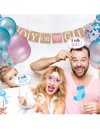 Propsuri pentru poze Gender Reveal