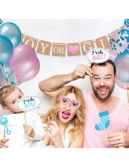 Propsuri pentru poze Gender Reveal