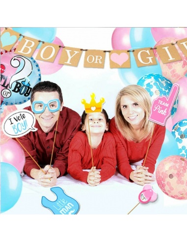 Propsuri pentru poze Gender Reveal
