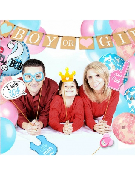 Propsuri pentru poze Gender Reveal