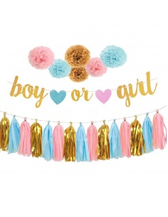 ghirlanda boy or girl petrecere gender reveal