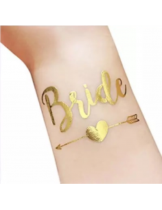Tatuaj Bride auriu