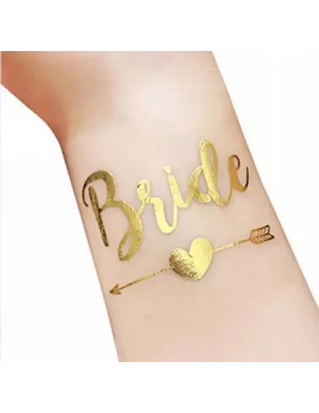 Tatuaj Bride auriu