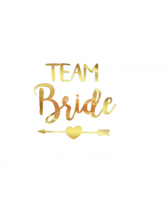 Tatuaj Team Bride auriu 2