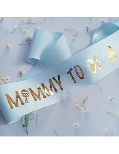 Panglica baby shower baiat